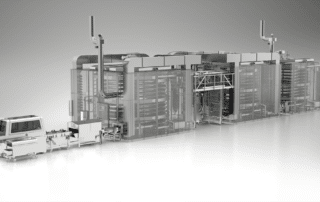 3D model of large industrial manufacturing equipment.